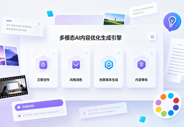 双滦区AI智能内容优化创新 多模态生成技术丰富数字内容创作生态
